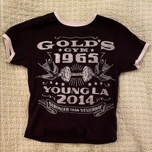 YoungLA Black and White Graphic Tee